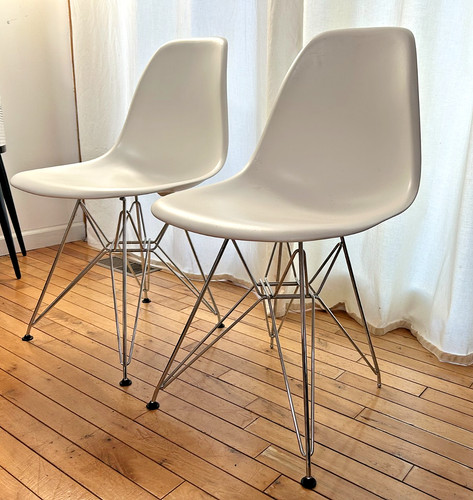 Pair eames molded - pair, plastic