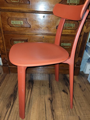 Vitra modern red matte - 03,