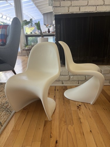 Pair panton vitra junior s - panton,